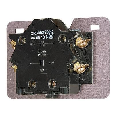 GE CR305X200C Aux Contact Block,1NO/1NC,Size 2