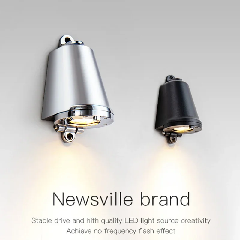 LED Außenwand leuchte wasserdichte Garten leuchte Aluminium Retro Wand wasch leuchten für Balkon Treppe Flur Tür