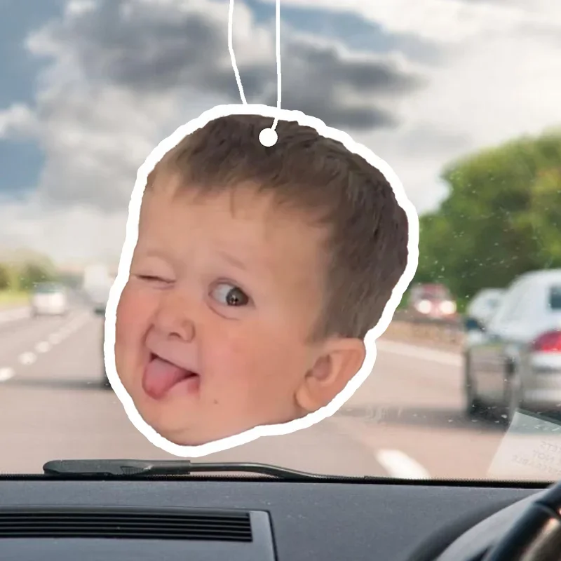 1/3 stücke Spaß Auto Aroma therapie Auto Duft Parfüm Auto Lufter frischer Spiegel Auto Interieur Zubehör Anhänger Outlet Parfüm Image