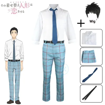 Anime mein Kleid Liebling Cosplay Kostüm Gojo Wakana JK Schuluniform Rock Outfits Halloween Karneval Image