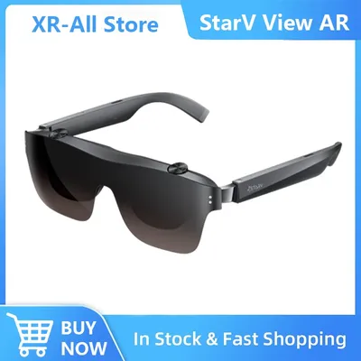 Meizu StarV View Smart AR-Brille, HD 188 Zoll, riesige Bildschirm-Sichtbrille, 120 Hz, hohe Bürste, riesiger Bildschirm, tragbare XR-Brille Image