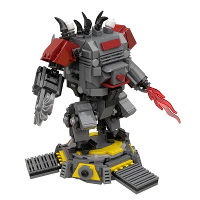 Gobricks MOC Helldivers 2 Hulk Scorcher Ziegel Modell Hulk Scorcher Roboter Bausteine DIY Montieren Image