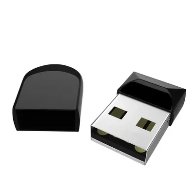 Hochgeschwindigkeits-Mini-USB-Flash-Laufwerke 64GB schwarz wasserdicht USB-Stick 32GB tragbarer Image