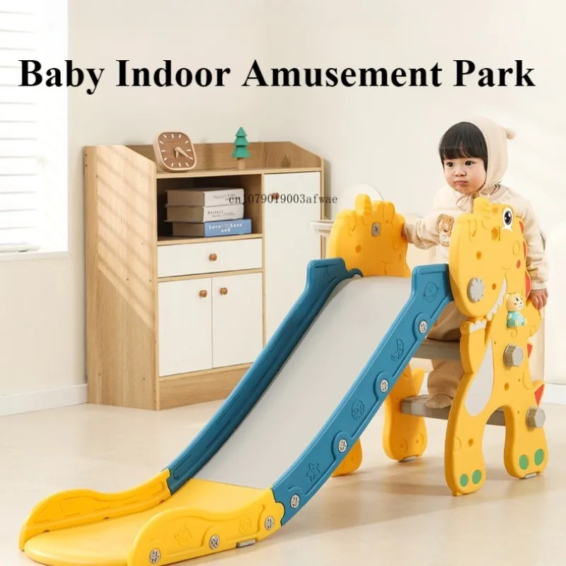 Faltbare kinder Spielzeug Rutsche Dinosaurier Astronaut Haushalt Baby Spielzeug Kombination Outdoor Sport Training Rutsche Spielzeug für Kinder Image
