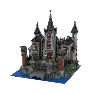 Gobricks MOC- 158329 Modulare Arkham Asylum Bausteine Spielzeug Geschenk Image