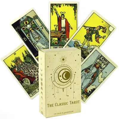 Heißer Verkauf Die Klassische Tarot Oracle Freizeit Unterhaltung Karte Familie Sammeln Divination Image