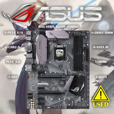 Asus ROG STRIX Z270-F GAMING Desktop Motherboard Socket LGA 1151 i7 i5 i3 Z270 DDR4 USB3.0 mainboard PC boards