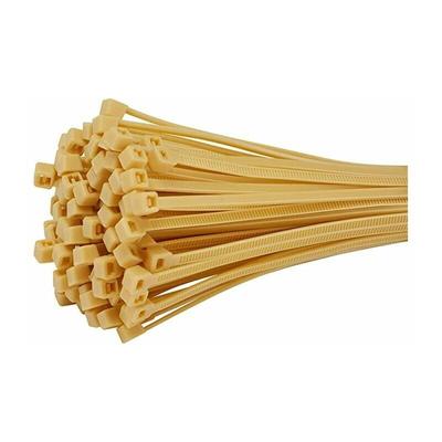 GABRIELLE Kabelbinder, 5 mm x 250 mm Kabelbinder, beige Nylon-Kabelbinder, Spannklemme, Kabelbinder Image