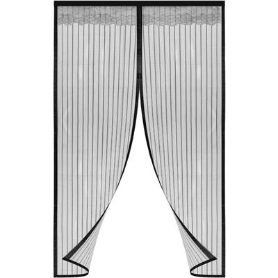 Magnet Fliegengitter Tür 100 x 220 cm Insektenschutz Balkontür Fliegenvorhang Mückenschutz Image