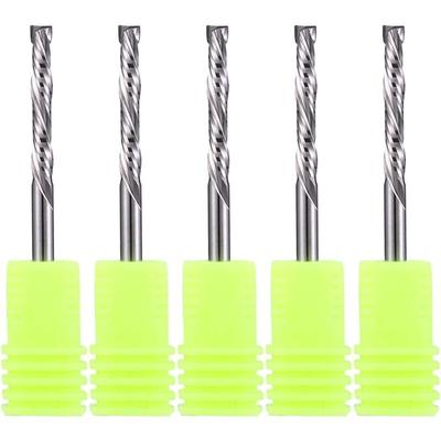 Memkey - Spiral-Hartmetallbohrer – Zwei-Wege-Schnitt – Maße: 3,175 x 22 mm – für Image