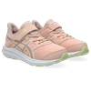Laufschuh ASICS "JOLT 4 PS", Gr. 33, breeze, neutral pink, Textil, Synthetik, sportlich, Schuhe