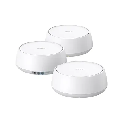 Dual-Band BE5000 WiFi 7 Mesh Wi-Fi System (Deco BE25) | 4-Stream 5 Gbps | 240 Mhz Channels | Covers