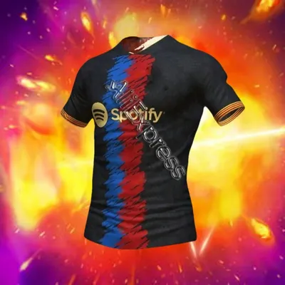 Summer Barcelona Special Edition Football Jersey Men Women's Comfortable Breathable Quick Drying