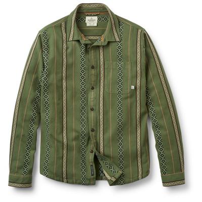 Passenger - Voyage Jacquard Shirt - Hemd Gr M oliv Image