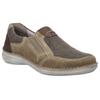 Slipper JOSEF SEIBEL "New Anvers 78", Herren, Gr. 41, beige (sand, braun), Leder, Textil, sportlich, Schuhe, Schlupfschuh, Freizeitschuh, Sneaker mit Gummizug