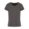 T-Shirt URBAN CLASSICS "Urban Classics Ladies Sorona Regular Tee", Herren, Gr. 4XL, grau (magnet), 70% Baumwolle, 30% Polyester (Sorona), unifarben, casual, normal, Rundhals, Kurzarm, Shirts