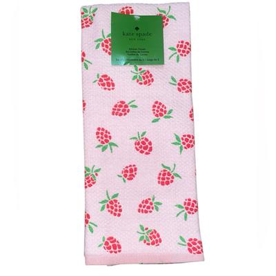 Kate Spade Kitchen | Kate Spade 2 Piece Kitchen Towels Nwt | Color: Pink/Red | Size: 17” X 28”