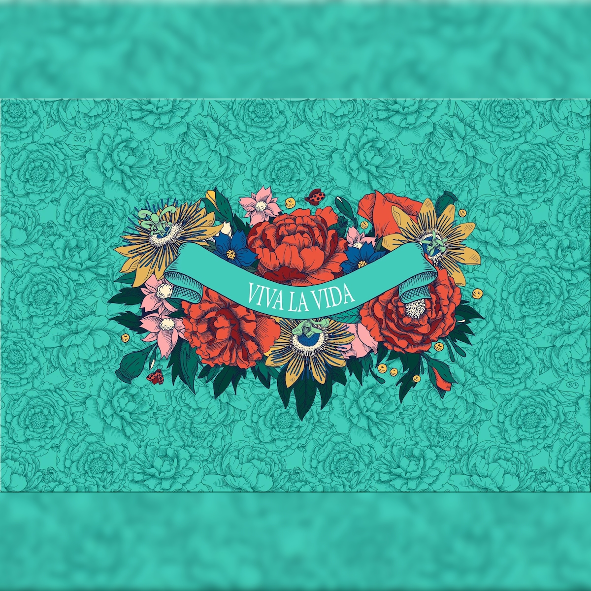 Clairefontaine 4x Frida Kahlo, Schreibtischunterlage 60 x 40 cm - 116224C Image