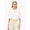 GIANNAA MAATURE - Frauen Oversized Fit T-Shirt - weiss (Größe: S)