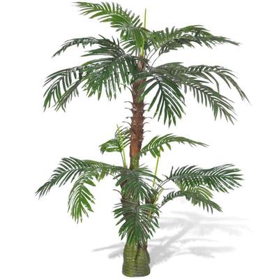 TEMU 150cm High Artificial Palm High - Quality And , Easily Highlights In Natural Landscapes Image