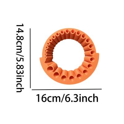TEMU Handheld Drill Bit Sharpener - Manual Plastic Sharpener For 2-13mm Drill Bits, No Electricity Needed, Orange, Lightweight & Durable For Workshop Use, Drill Bit Sharpener For All Bits Image