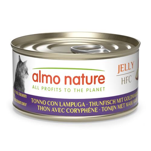 24x70g Dolphinfish Tuna Jelly HFC Almo Nature Wet Cat Food