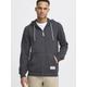 Indicode Kapuzenfleecejacke Herren anthrazit, L