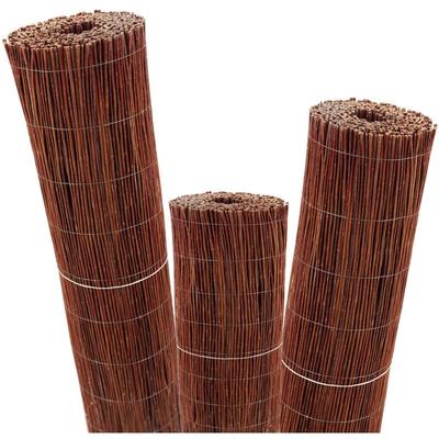 Aquagart - Weidenmatte 5m x 80 cm i Sichtschutzmatte aus Weiden Natürlicher Sichtschutz für Garten Image