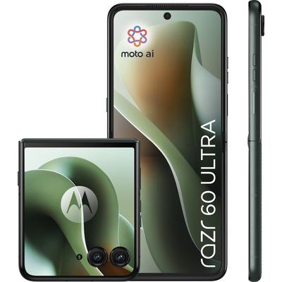 MOTOROLA Smartphone "Razr 60 Ultra", grün (scarab), 512 GB, Mobiltelefone Image