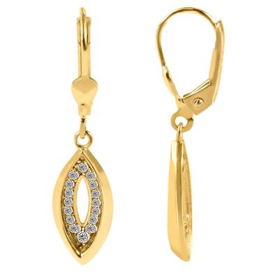 Paar Ohrhänger ADELIA´S, gold, Ohrringe, Damen, Damen, Gelbgold 375 Image