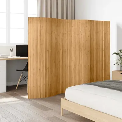 Raumteilerplatte aus natürlichem Bambus, 250 x 165 cm, Heimdekorationsprodukte, Trennwände, Image