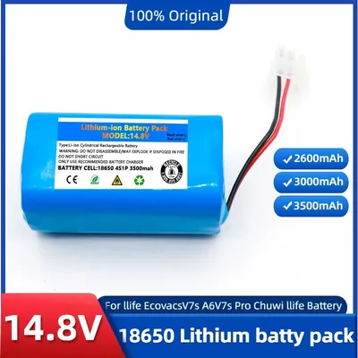 Neuer 4S1P 14,4 V 3500 mAh Li-Ionen-Akku, für XIAOMI MIJIA Mi Robot Vacuum-Mop Essential G1 MJSTG1, SKV4136GL H18650CH R30 R35 Image