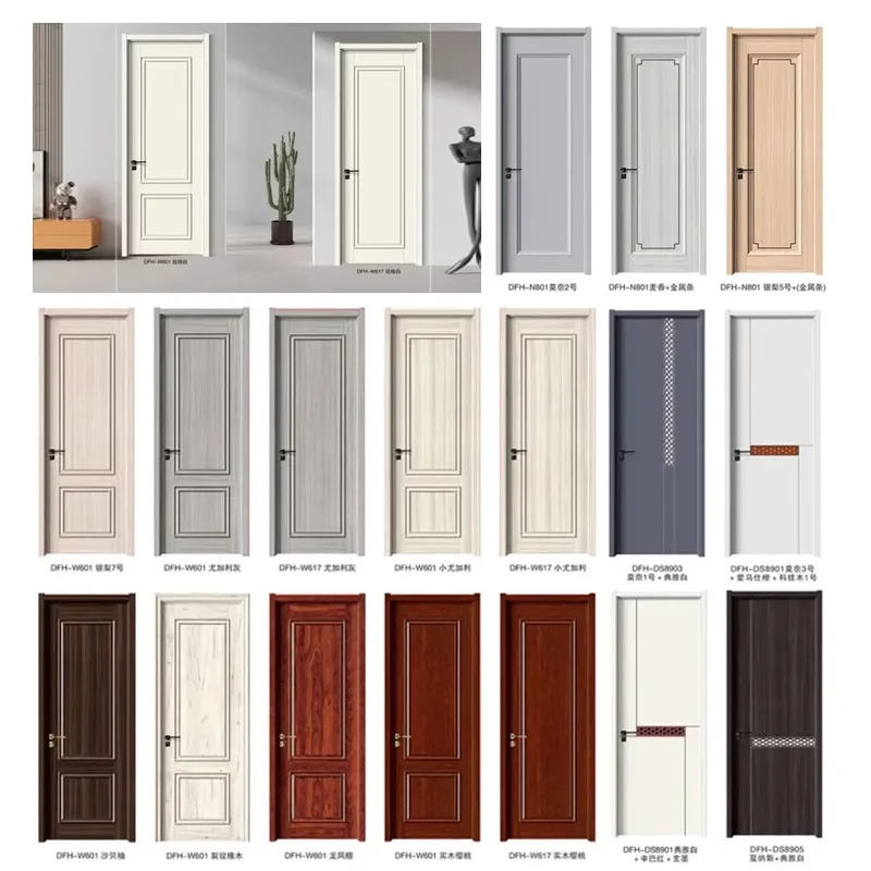 Einfache und leise lackierte Holztür, Verbundtür, Schlafzimmertür, Schwingtür, Heimwerker, Tür, Massivholz, Zimmertür, individuell