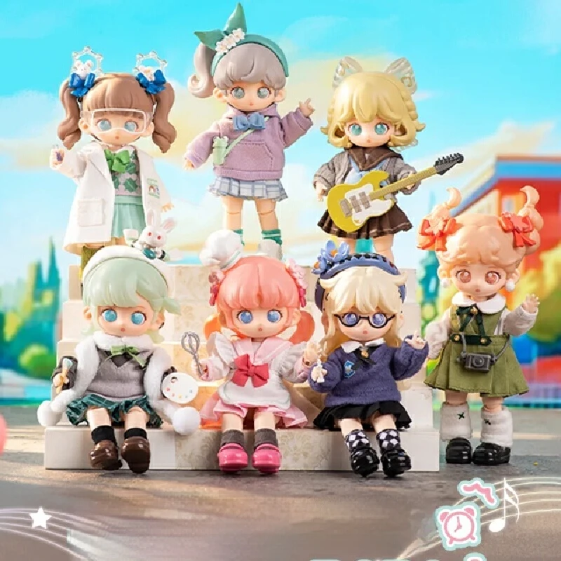 Tangna Second Generation Club Recruitment Series Blind Box Niedliche Cartoon Anime Peripherie Mobile Puppe Modell Handgemachtes Spielzeug Geschenk Image