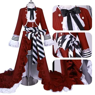 Cosplay Kostüme Black Butler Cosplay Anime Char Black Tea Tasse voller Satz Anime Ausstellungs Image