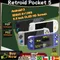 Retroid Pocket 5 RP5 Retro Handheld-Spielekonsole Videoplayer-Konsole 5,5 Zoll OLED-Touchscreen 8 + 128G Android13 PSP PS2 Geschenk