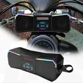 Altoparlanti per moto fuoristrada Sistema audio stereo wireless 12V Supporto per manubrio Lettore MP3 AUX-in USB Radio FM Nessuna funzione di ricarica