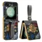 VIETAO Flower Printing PU Leather Wristband Mobile Phone Case Cover Compatitable With Samsung Galaxy