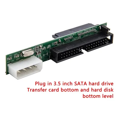 Sata to IDE Adapter 7+15Pin 2.5 3.5 inch Hard Drive Female Male Data Converter 40 44pin for ATA 133