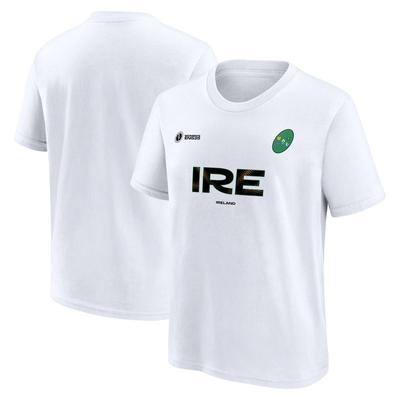 Rugby-WM 2025-Fan-T-Shirt mit Grafik – Irland – Junior Image