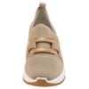 Slip-On Sneaker ARA "NEW YORK", Damen, Gr. 6 (39), gold (sand, goldfarben), Textil, Veloursleder, casual, Schuhe, Freizeitschuh, Keilsneaker, Komfortschuh in Weite H (= sehr weit