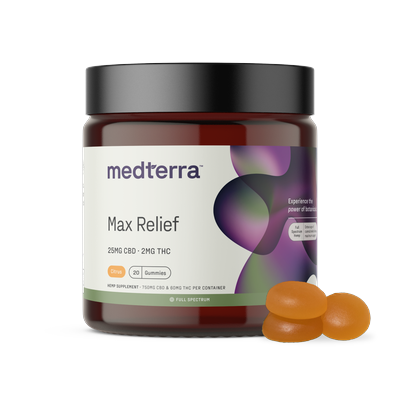 Max Relief Full Spectrum CBD Gummies