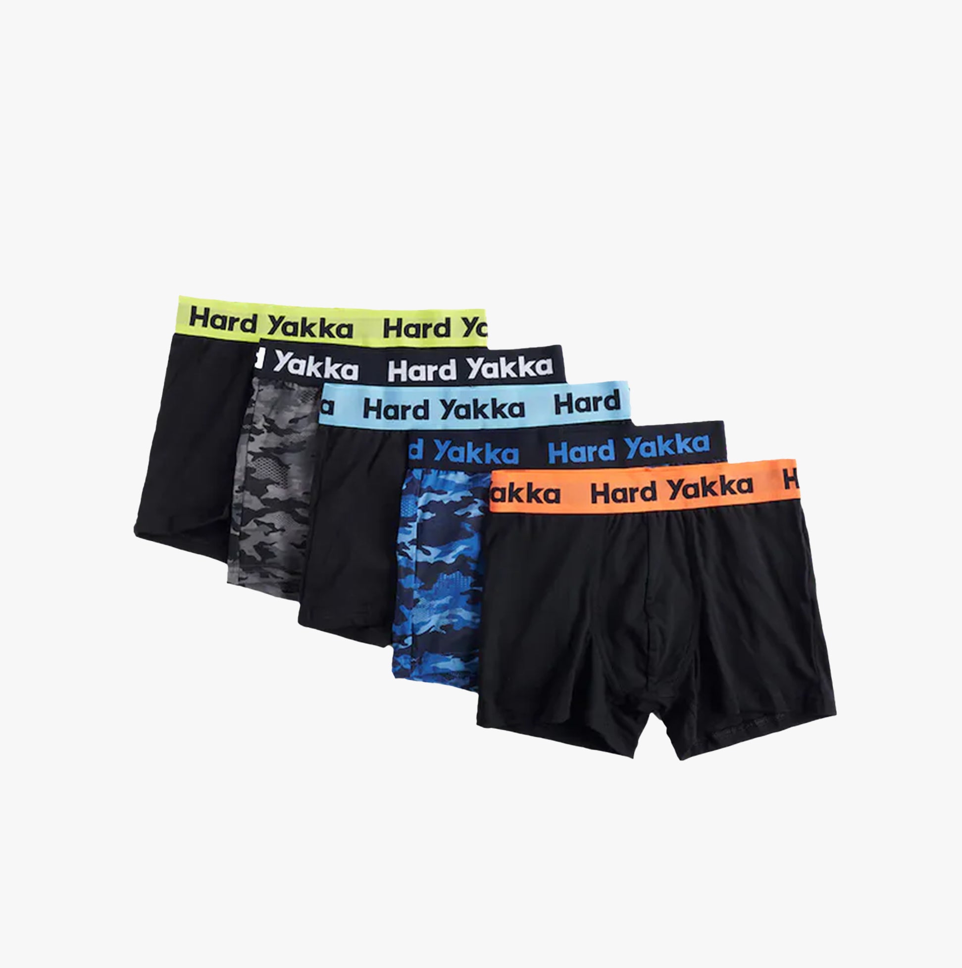 Hard Yakka Cotton Trunk Five Pack Mens - Multicolour - Size Small | Hard Yakka Sale | Discount Designer Brands