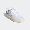 Sneaker ADIDAS SPORTSWEAR "PARK STREET", Gr. 41, cloud weiß, gold metallic, halo blau, Synthetik, sportlich, Schuhe