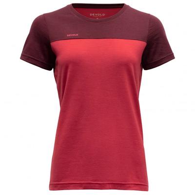 Devold - Women's Norang Tee - Merinoshirt Gr XL rot Image
