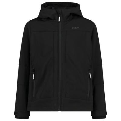 CMP - Boy's Jacket Fix Hood Softshell - Softshelljacke Gr 98 schwarz