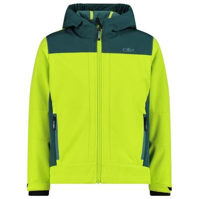CMP - Boy's Jacket Fix Hood Softshell - Softshelljacke Gr 104 grün Image