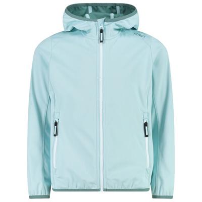 CMP - Girl's Jacket Fix Hood Light Softshell - Softshelljacke Gr 98 grau Image