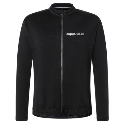 super.natural - Gravier L/S Camisa - Radtrikot Gr XL schwarz Image