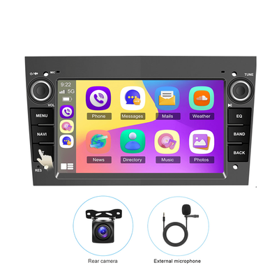 TEMU Hikity 19.8cm Hd Car Autoradio [2+64g] For 13 Car Dash Stereo With Carplay&for Auto, Gps, Wifi, Swc, Eq, Fm, Backup Camera For , Without Battery Image